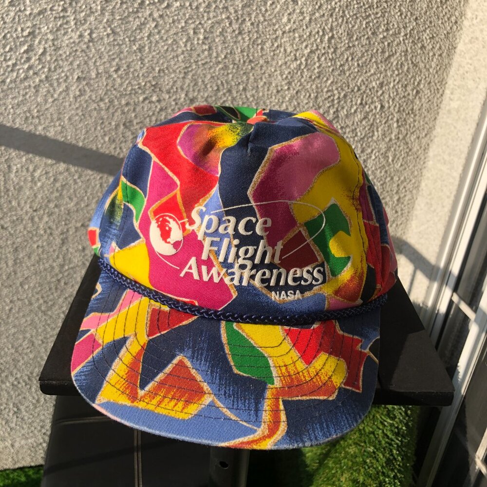 Vintage NASA Space Flight Awareness Hat (1990s)